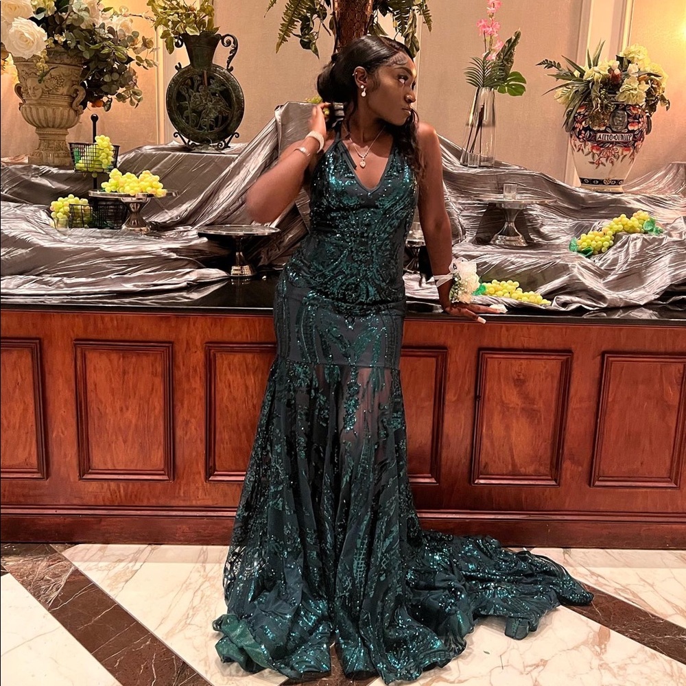 Custom made prom dress